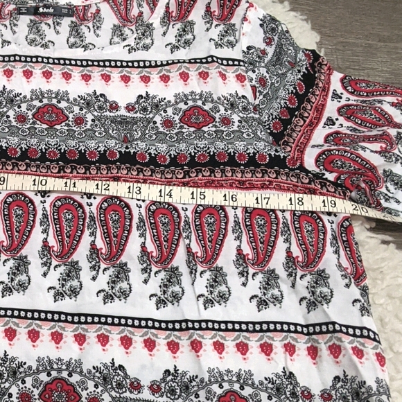 NWOT ~ SHEIN Boho Tribal Print Shift Dress - Picture 10 of 10